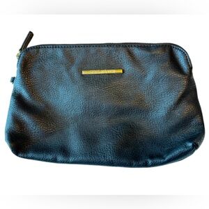 High End Black & Gold Steve Madden Small Clutch Bag Purse MINTY